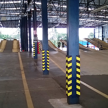 Fornecedor de Proteção de Colunas no Aeroporto